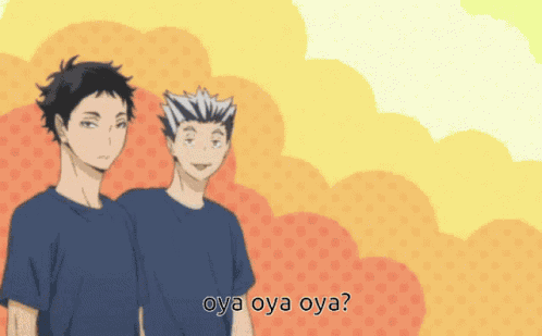 Oya Oya Oya Haikyuu GIF
