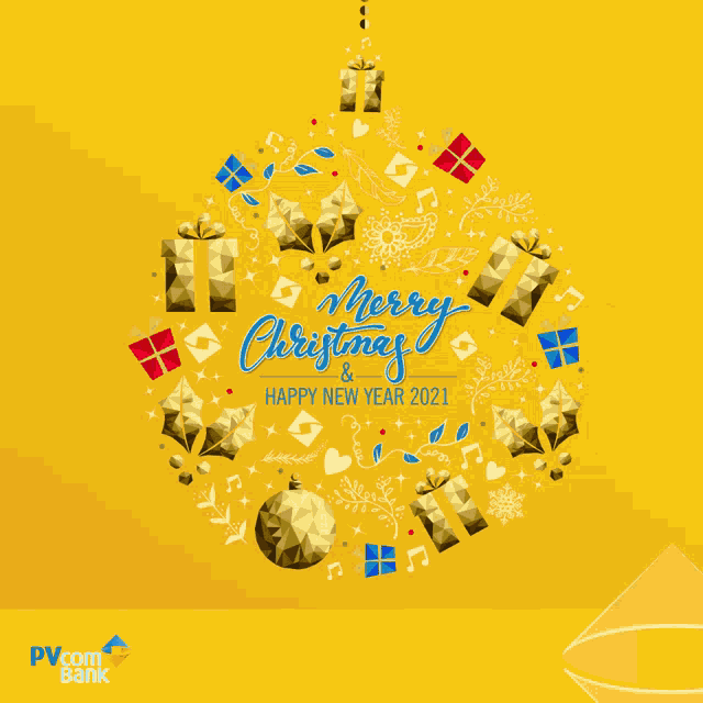 P Vcom Bank Merry Christmas GIF