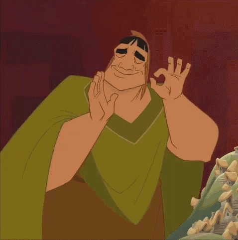 Pacha Just Right GIF