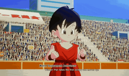Pan Dragon Ball Z Kakarot GIF