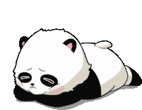 Panda Sad Sticker