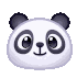 Panda Smile Sticker