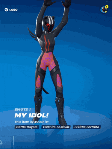 Panther Fortnite My Idol GIF