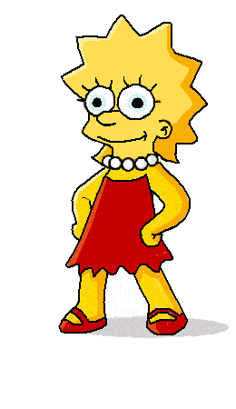 Panty And Stocking Panty Morph Lisa Simpson GIF