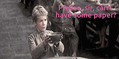 Paper Please Can I Have Some More GIF