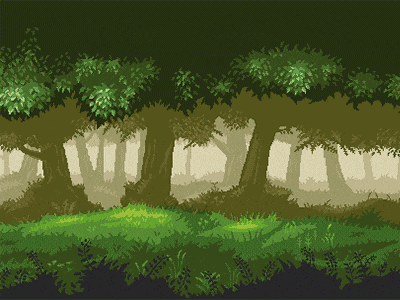 Parallax Woods GIF