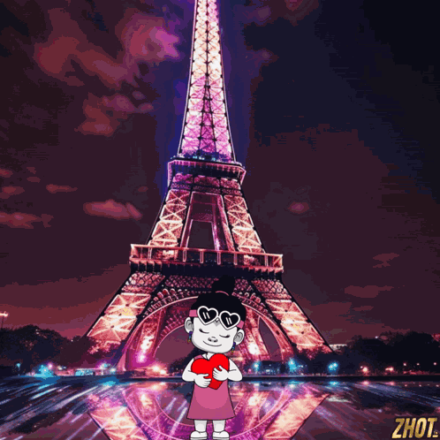 Paris Eiffel Tower GIF
