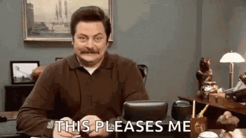 Parks And Rec Ron Swanson GIF