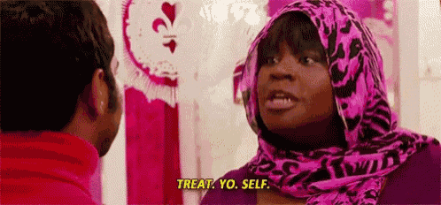 Parks And Rec Treat GIF