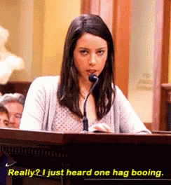 Parks And Recreation Aubrey Plaza GIF