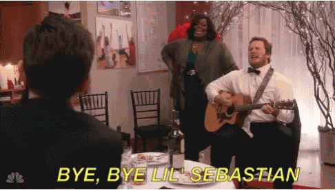Parksandrec Lilsebastion GIF