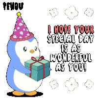 Party Happy Birthday Sticker