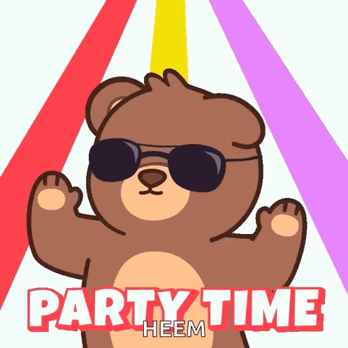 Party Hard Time To Party GIF