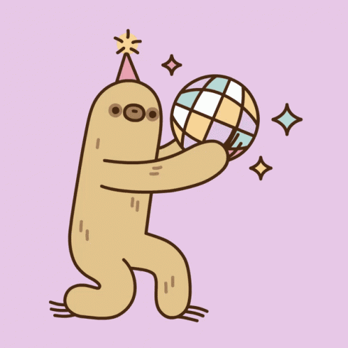 Party Pusheen GIF