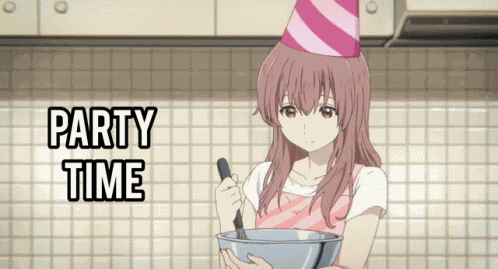 Party Time Anime GIF