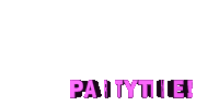 Party Time Party Sticker