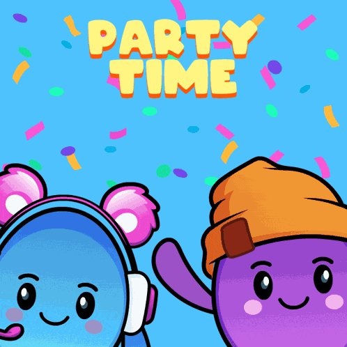 Partytime Partyon GIF