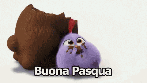 Pasqua Buona Pasqua Auguri Di Buona Pasqua Uccellino Uovo Di Pasqua GIF