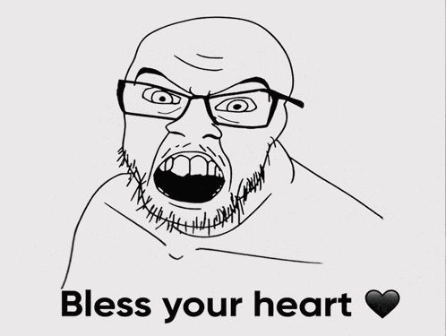 Passive Aggressive Bless Your Heart GIF
