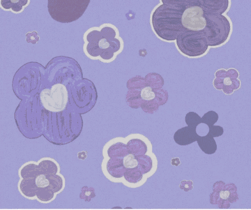Pastel Purple Flashing Gif Rose Aesthetic GIF