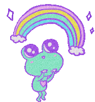 Pastel Rainbow Sticker