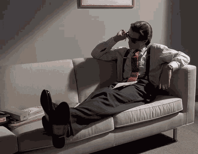 Patrick Bateman American Psycho GIF