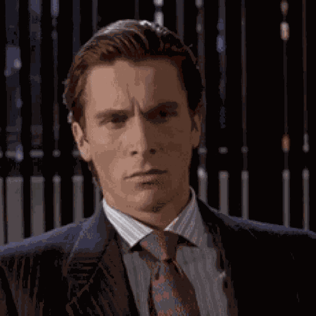 Patrick Bateman American Psycho GIF