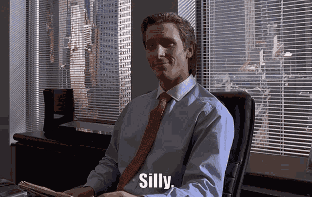 Patrick Bateman American Psycho GIF