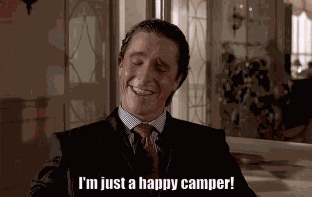 Patrick Bateman American Psycho GIF