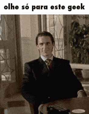 Patrick Bateman American Psycho GIF