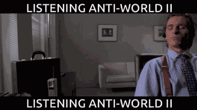 Patrick Bateman American Psycho GIF