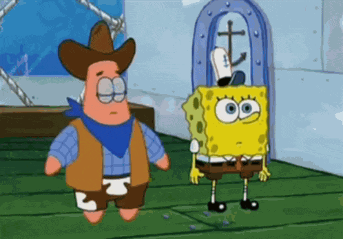 Patrick Chat Died GIF