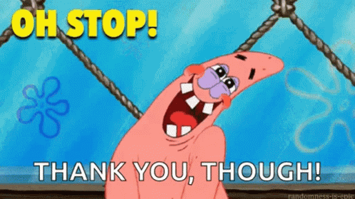 Patrick Oh Stop GIF