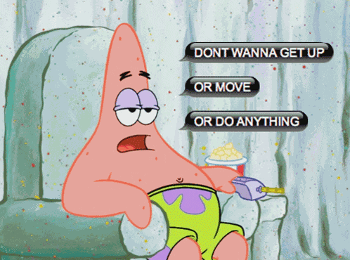 Patrick Star Emotion GIF