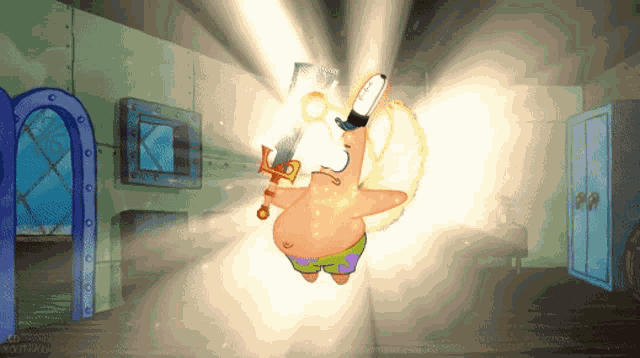 Patrick Star Lightbringer GIF