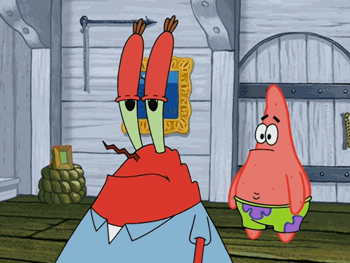 Patrick Star Spongebob GIF