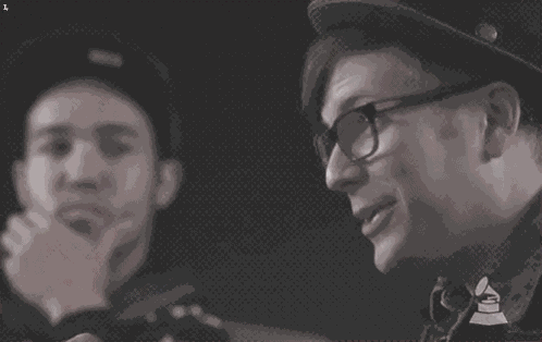 Patrick Stump Pete Wentz GIF
