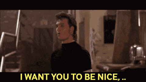 Patrick Swayze Road House GIF
