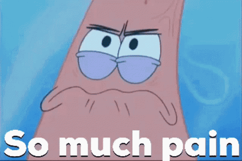 Patrickpain Patricksomuchpain GIF