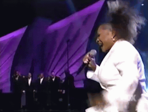 Patti Labelle Singing GIF