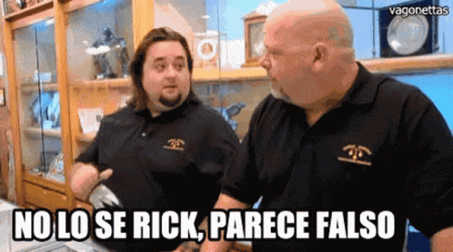 Pawn Stars No Lo Se Rick Parece Falso GIF