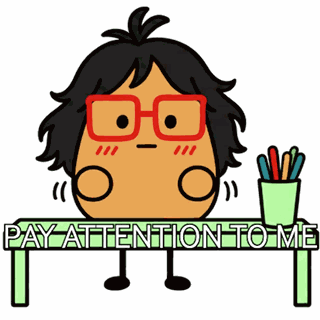 Pay Attention To Me Give Me Attention GIF