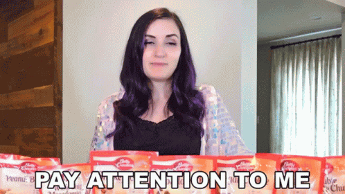 Pay Attention To Me Lauren Webber GIF