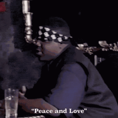 Peace And Love Biggie GIF