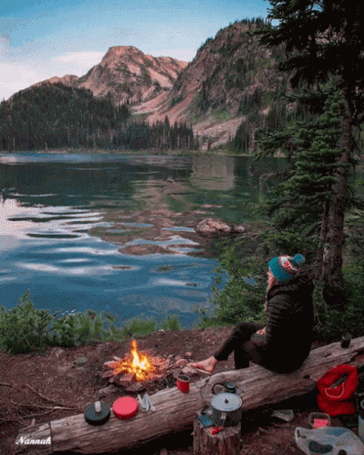 Peace Camping GIF