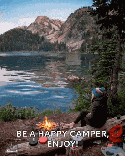 Peace Camping GIF