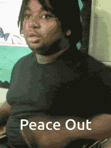 Peace Out Disappearing GIF