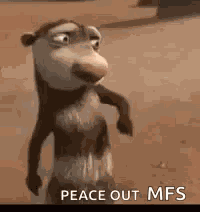 Peace Out Im Out GIF