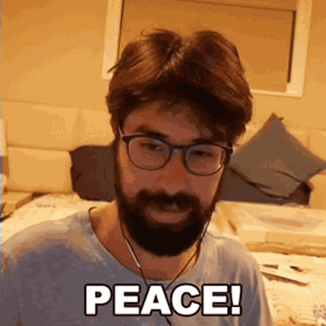 Peace Wolfe Glick GIF