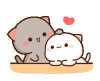 Peach And Goma Cute Sticker